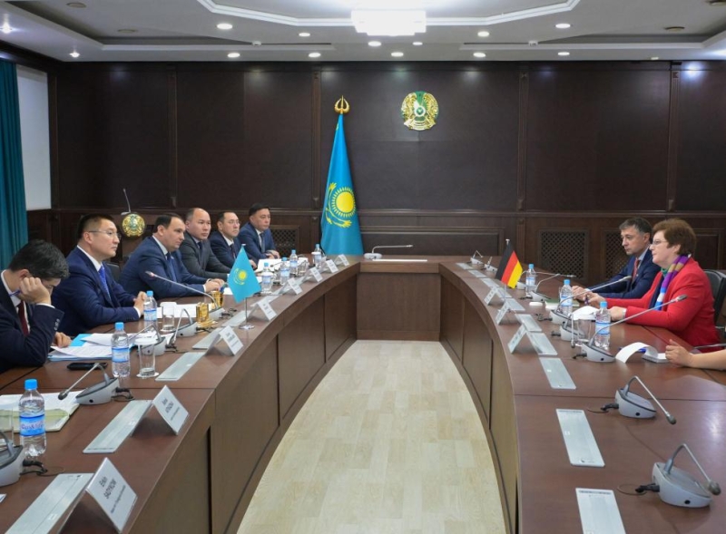 Akim of Pavlodar region met with the German Ambassador to Kazakhstan