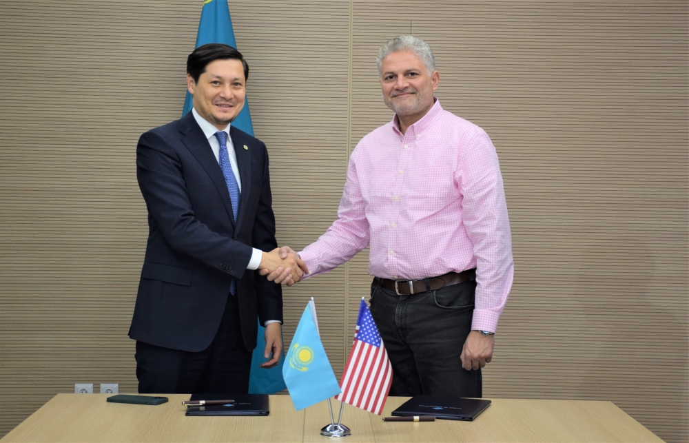 KAZAKH INVEST и американская MK Industries подписали меморандум о взаимопонимании